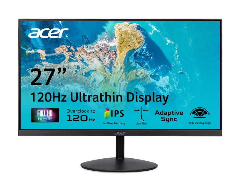 Monitor 27 IPS Full HD 1920×1080 120Hz 1ms Gaming Acer SB270 G0bi Ultra-Thin