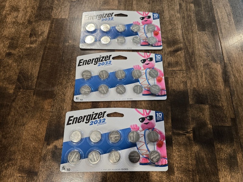 Energizer CR 2032 Lithium Batteries 10 Count 3 Packs (Total Of 30) EXP 03/2033