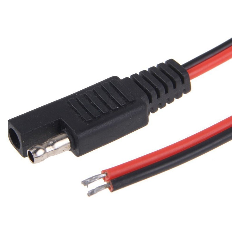 12V 10A SAE DC Power Auto DIY Connector Cable Solar Cell Transfer Connection