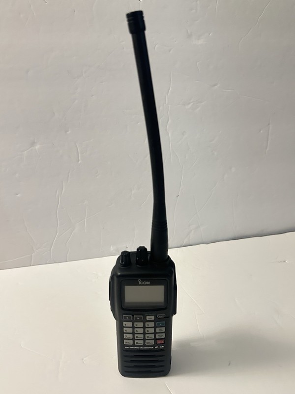 ICOM VHF Air Band Transceiver IC-A6 With Antenna NO CHARGER, FREE SHIP