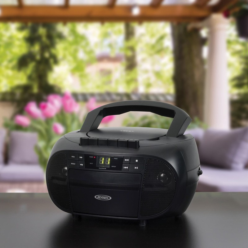 Portable CD Music System W/ Cassette Player/Recorder & AM/FM Stereo Radio CD-550 gallery