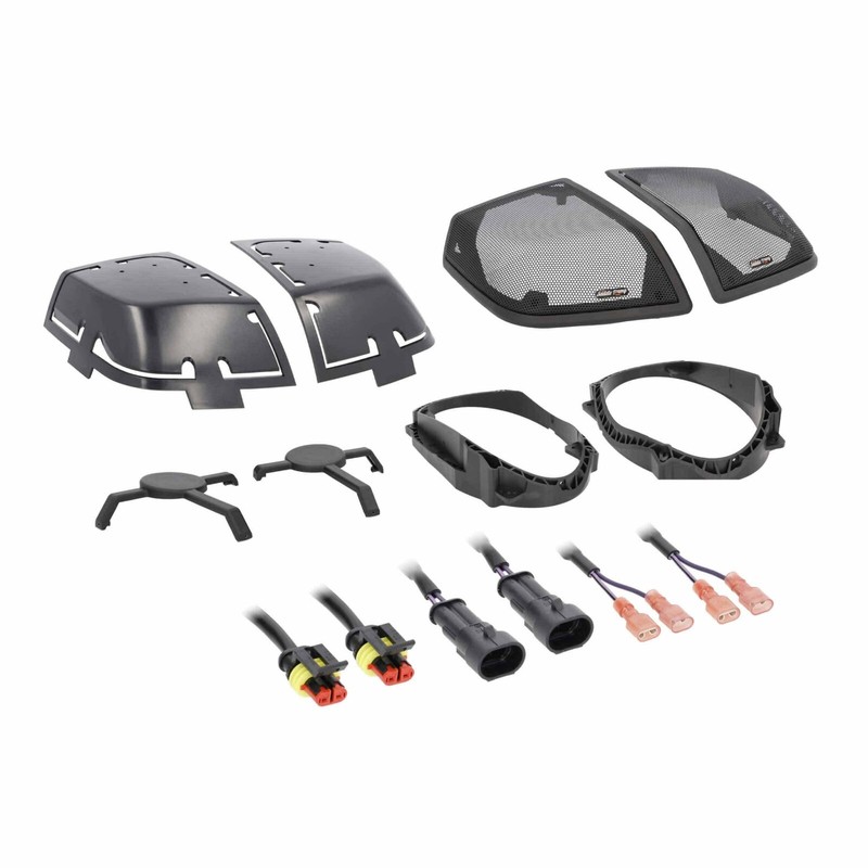 Metra BC-HDC69-2 6x9" Speaker Adapters Cut-In Saddlebag Lids for Harley Davidson