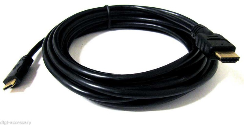 15′ FT 15FT HDMI MALE to Mini HDMI MALE CABLE 1080p FOR HDTV NEW US SELLER