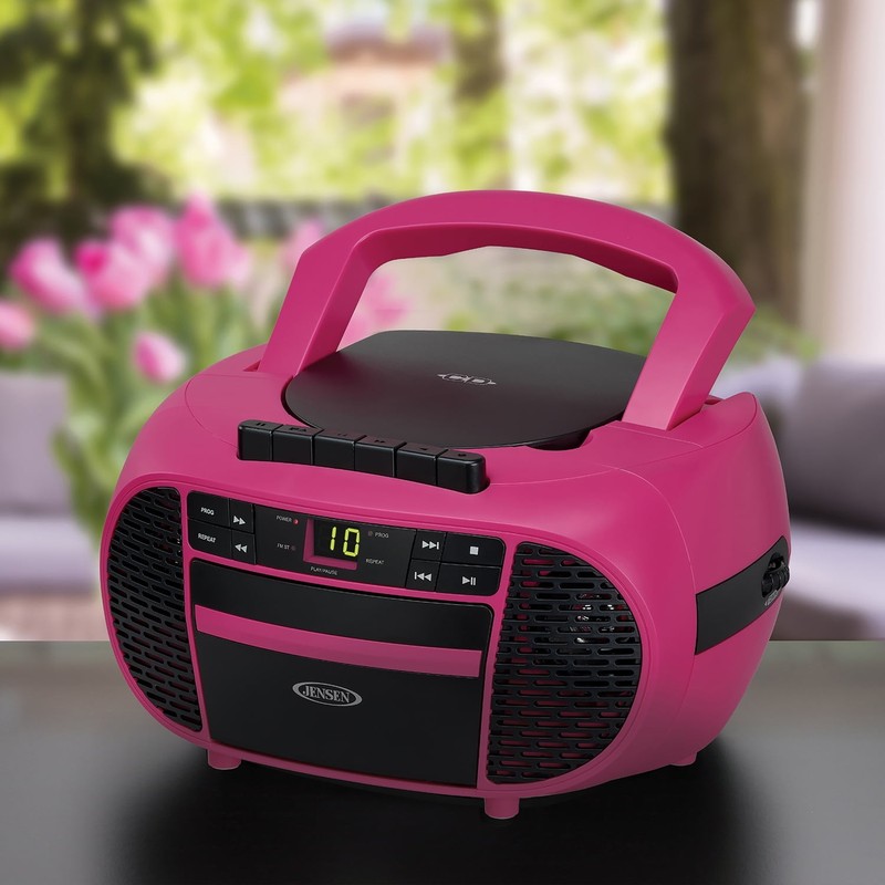 Portable CD Music System W/ Cassette Player/Recorder & AM/FM Stereo Radio CD-550 gallery