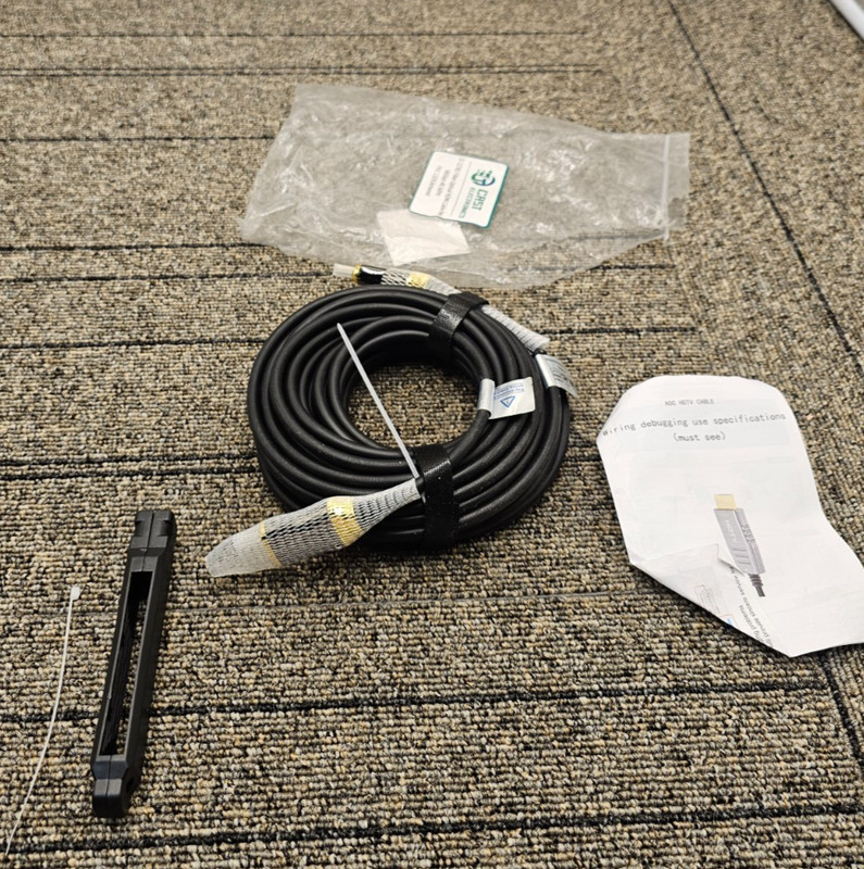 (QTY 2) Cast Electronics CE-12782 Fiber Optical HDMI Cable 10M 18Gbps 4k/60Hz