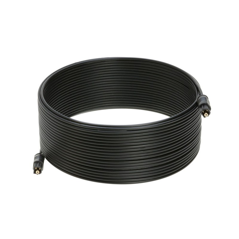 2-Pack - 50FT Toslink Digital Optical Audio Cable SPDIF Fiber Optic Sound Cord gallery
