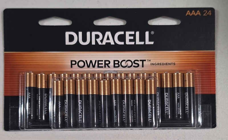 Duracell Power Booster AAA Alkaline Batteries - 24 Count New 1.5V