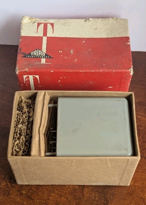NOS Triad Filter Reactor C-14A 200 MA 150 Ohm Tube Amp Vtg