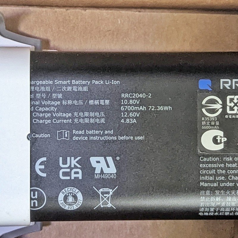 New Genuine OEM RRC2040-2 Battery for Olympus Epoch 650 Flaw Detector Industrial gallery
