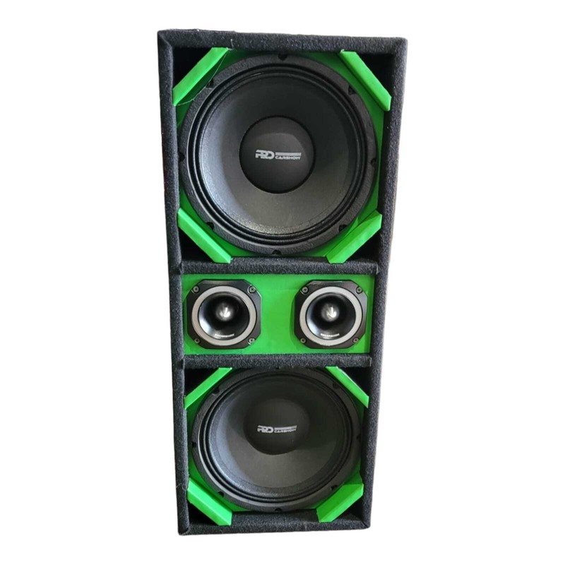 RDCARSHOW WOOFER CHUCHERO HIGH SPL CAR SPEAKER 10-INCH BRASILl +12 FT CABLE