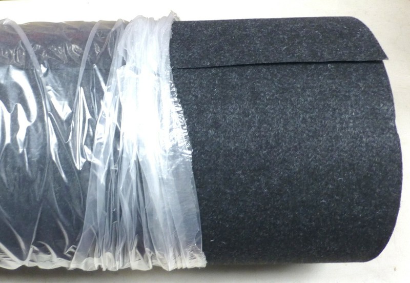 4ft x 150ft Dark Grey Speaker Box Carpet for Car or Pro Audio (Complete Roll)