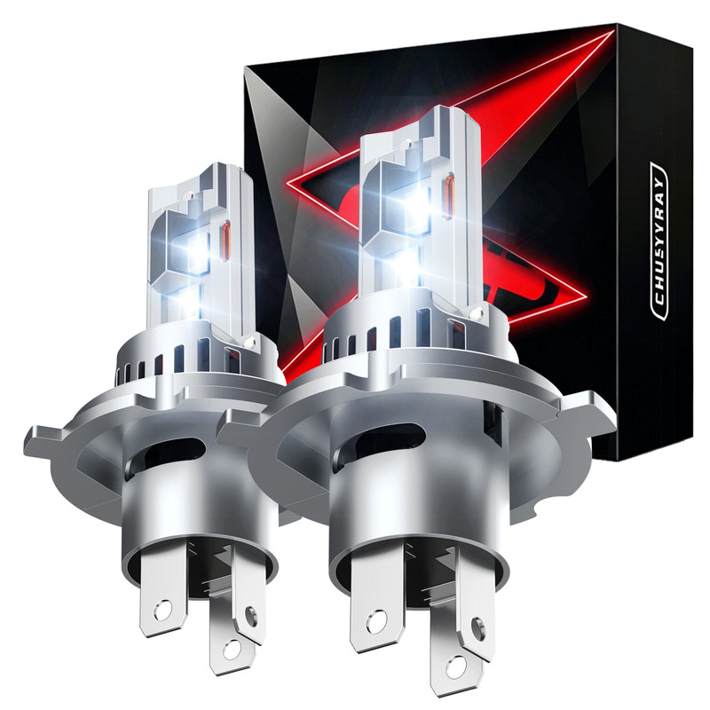 H4 9003 HB2 LED Bulb Hi/Lo Beam White 6500K High Power Motorcycle Headlight Bulb