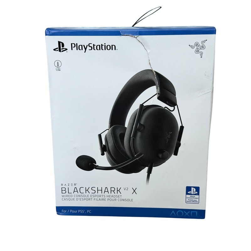 Razer BlackShark V2 X Wired Console Esports Gaming Headset 3.5mm Multi-System