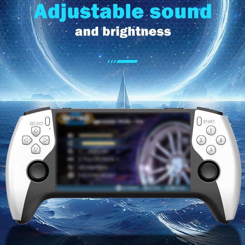SF3500 Handheld Game Console 5-Inch HD Screen Supports Dual Wireless Controllers