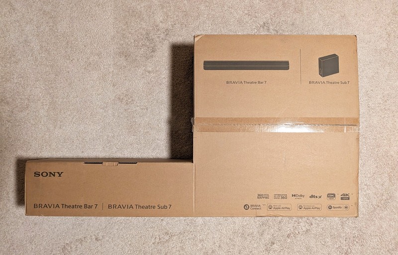 Sony BRAVIA Theater Bar 7 + Sub 7 | Dolby Atmos/DTS:X Compatible | Black | New gallery