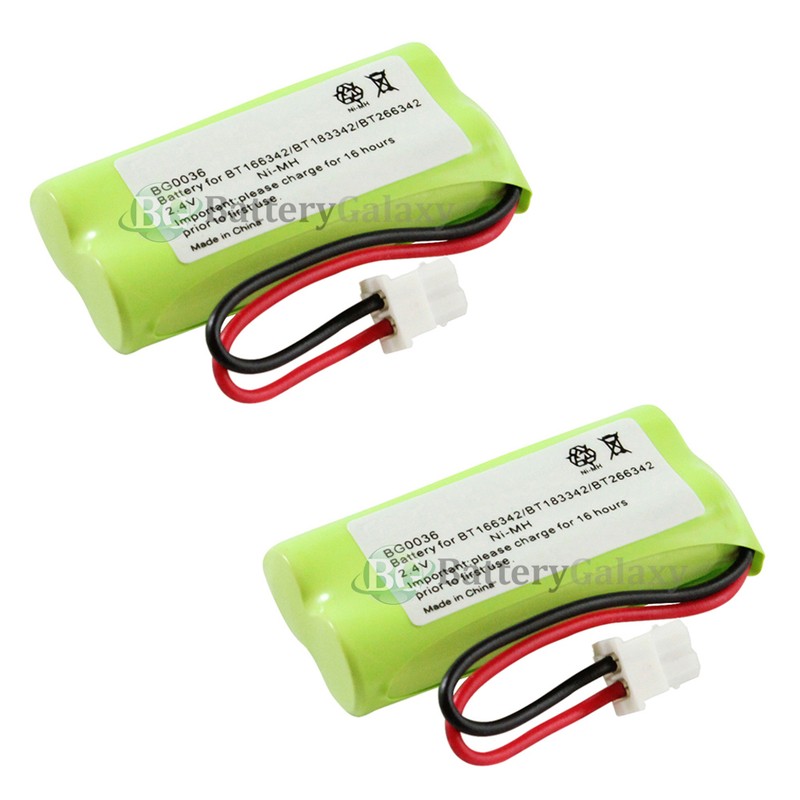 2 Home Battery for VTech CS6114 CS6124 CS6328 CS6329 CS6400 CS6409 CS6419 CS6429
