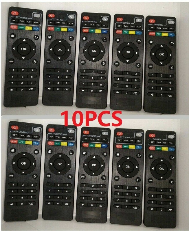 10 PACK Replacement Remote Control Android TV Box For MXQ X96 T95 H96 * 10 PACK* gallery