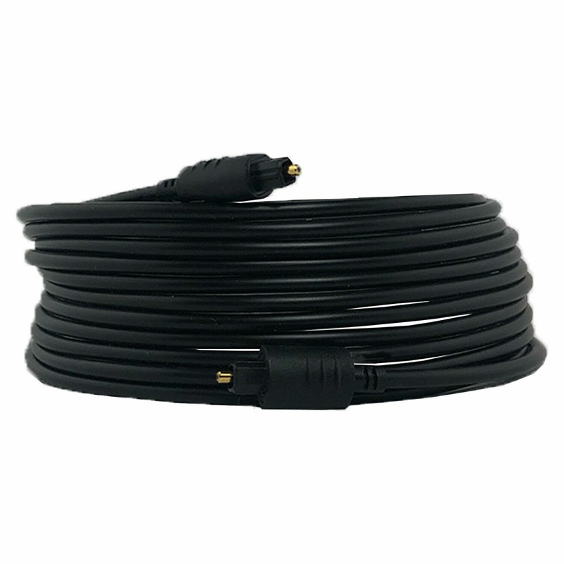 6FT Premium Digital Audio Optical Optic Fiber Cable Toslink SPDIF Cord 6 ft HD gallery