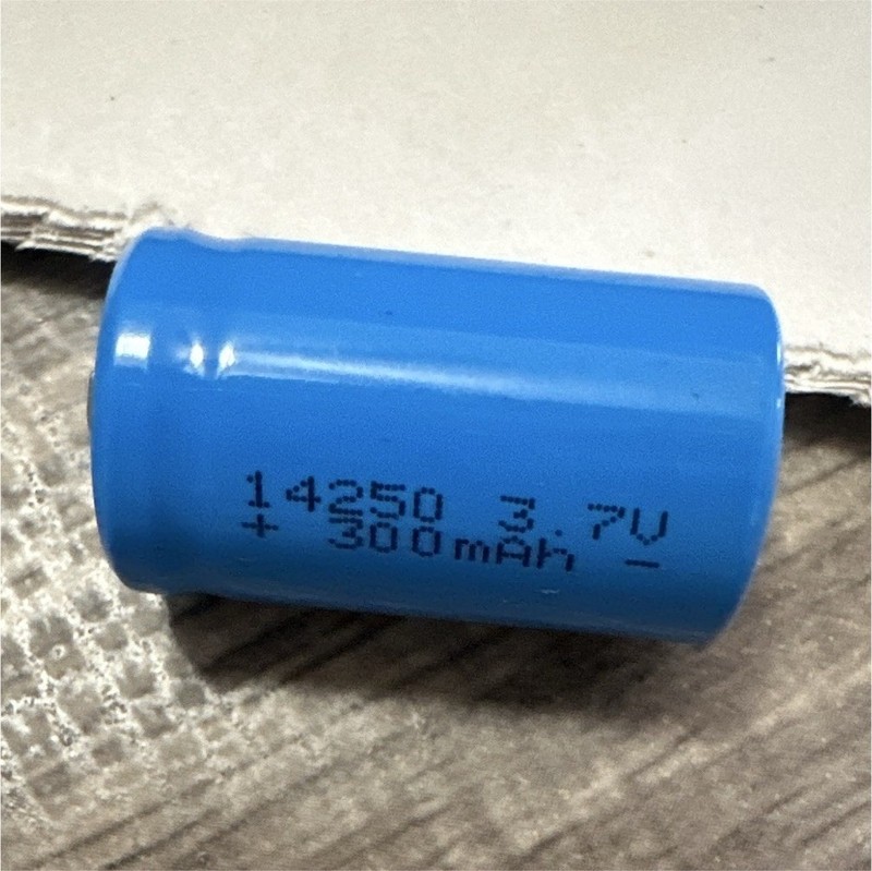 14250 Li-Ion Rechargeable Battery 3.7V 300mAh for High Drain Devices