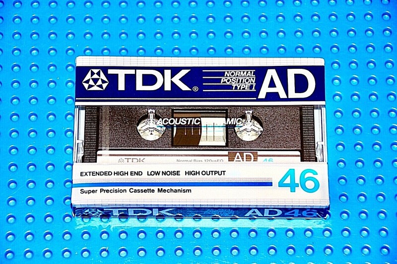 TDK AD 46 VS. XI TYPE I BLANK CASSETTE TAPE (1) (SEALED)