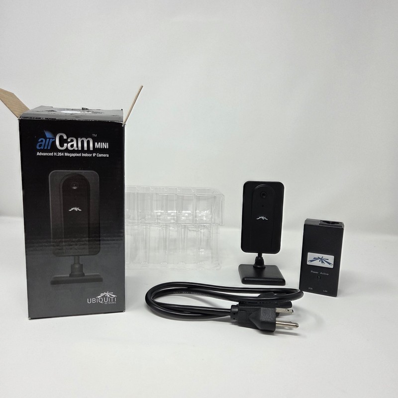 Ubiquiti AirCam Mini H.264 Megapixel Indoor IP Camera – 720p Surveillance