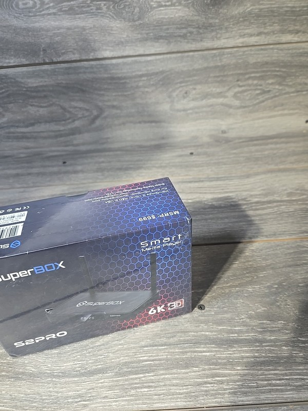 SuperBox S2 Pro Android TV Box, 6K 3D Media Player Dual-Band Wi-Fi - NEW SEALED gallery