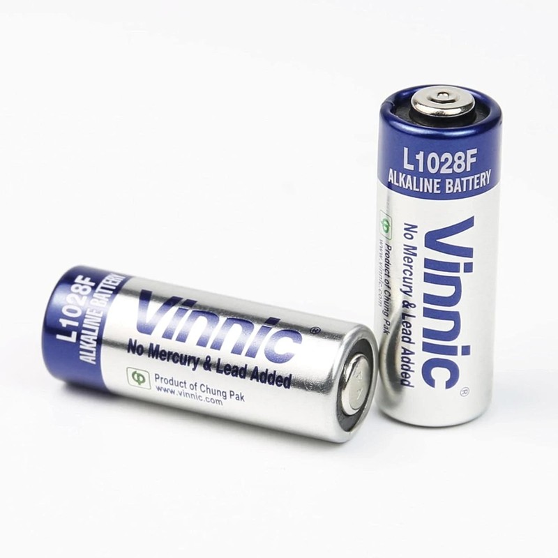 2 pack VINNIC 23A A23 12v Alkaline Battery MN21 MN23 23AE GP23 23A L1028F gallery