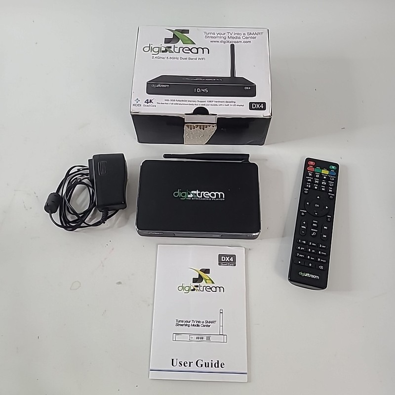 DigiXstream DX4 4K Quad Core Digistream DX4 Android Media Box 8GB w/ Remote