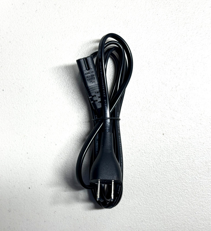 WiiM 4K UHD Cable, AC Power Cord for WiiM Mini and Pro Audio Streamer Black