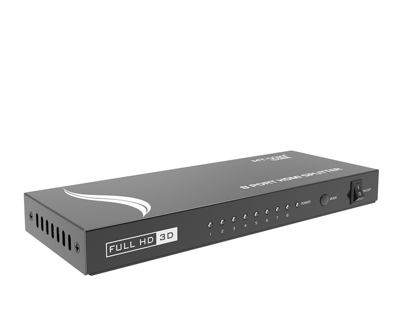 MT-VIKI 4K Powered HDMI Splitter 1 in 8 Out 1x8 for TV Satellite Monitor gallery