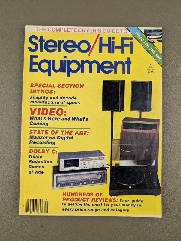 The Complete Buyer's Guide To Stereo/HI-Fi Equipment No. 38 D-3425