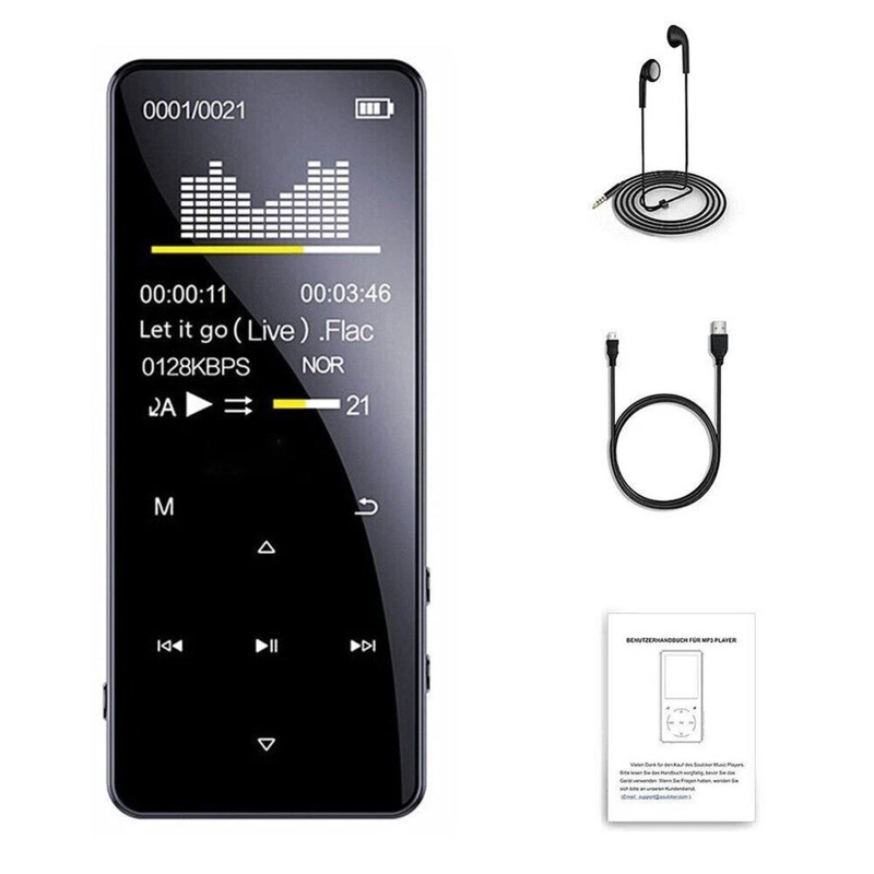 5.0 Bluetooth Music MP4/MP3 Player Maximum Support 128GB (Not Included) gallery