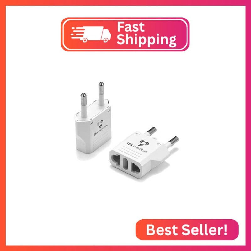 United States to Indonesia/Bali Travel Power Adapter to Connect North American E