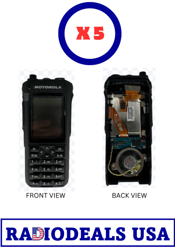 Motorola Original R7 front FKP UL Housing only - PMLN8238A - 5 PC