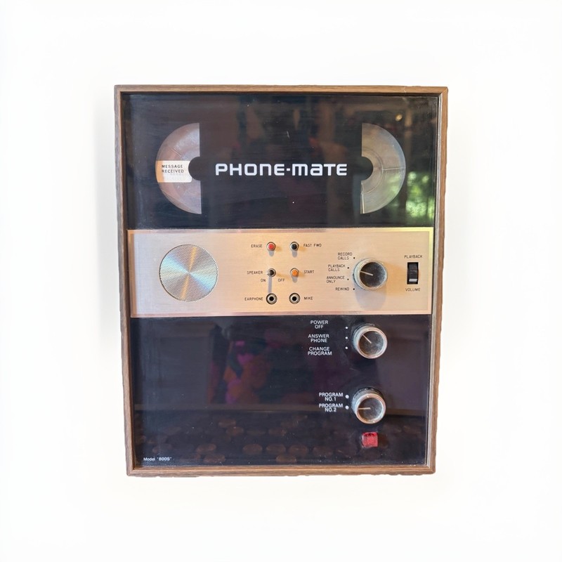Vintage PHONE – MATE 800S AUTOMATIC Answering Machine