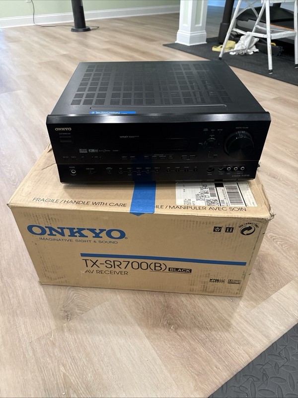 ⭐️Onkyo TX-SR700 AV Receiver Amplifier Tuner AV Remote, Manual And Box Bundle gallery