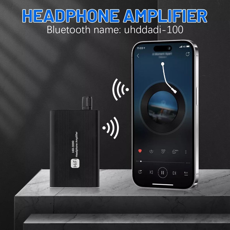 3.5mm Mini HIFI Headphone Amplifier Portable Earphone AMP w/USB Audio Cable gallery
