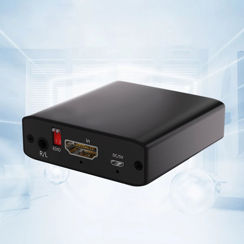 4K Audio Extractor Splitter HDMI to Toslink SPDIF Coaxial Digital Converter gallery