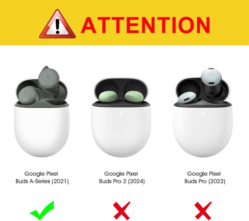 Protective Case for Google Pixel Buds A-Series 2021/Pixel Buds 2 Portable Cover gallery
