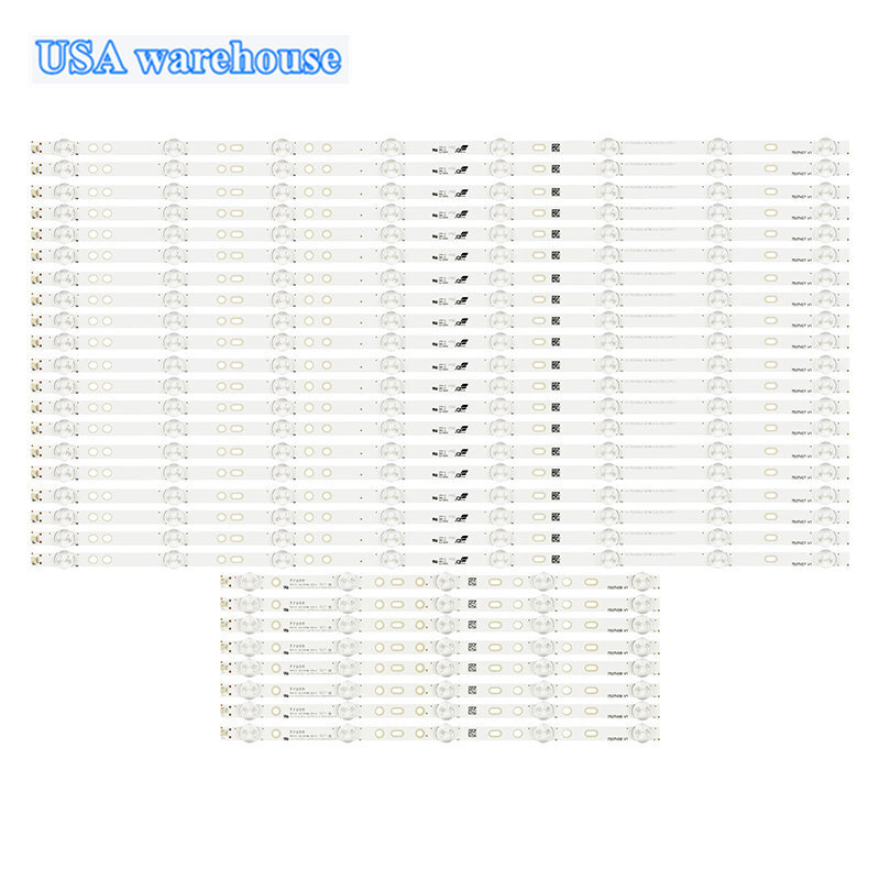 LED strips For Sony KDL-75W850C KDL-75W855C KDL-75W809C 750TV07 V1 750TV08 V1