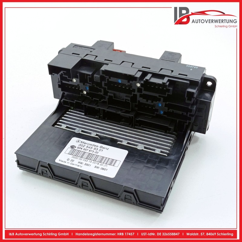 MERCEDES BENZ C-CLASS W203 C200 CDI Fuse Box SAM Module 0025459301 HELLA