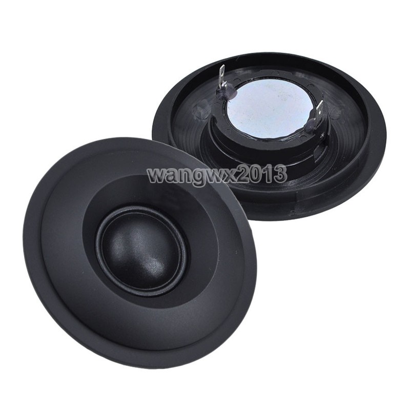 2pcs 80mm 3" inch 6Ohm 30W Silk Film Tweeter Speaker Audio Loudspeaker Heatsink gallery