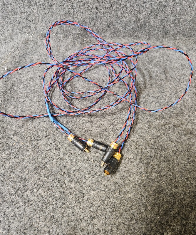 Kimber Kable PBJ RCA Interconnects 8ft Pair Cables w/ WBT connectors