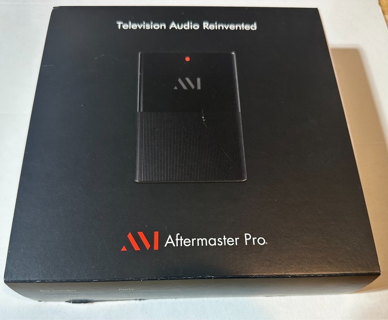 AVI AfterMaster Pro Personal Audio Remastering Device Improves TV Sound