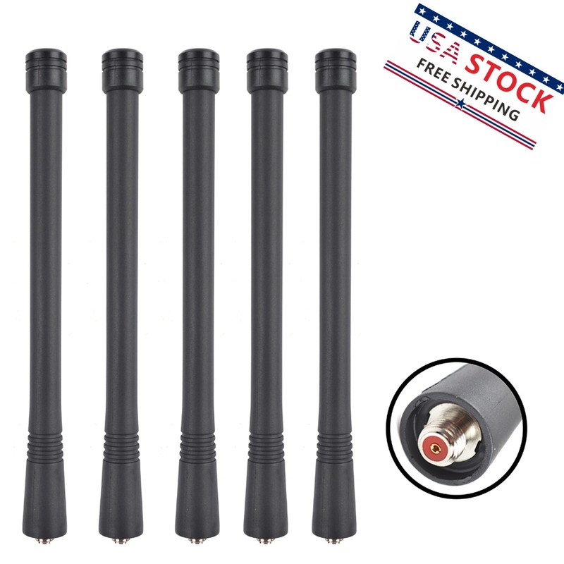 5*NAD6567 VHF Whip Antenna 136-174 MHz 6 Inches forXTS5000 MT1500 MT2000 MTS2000