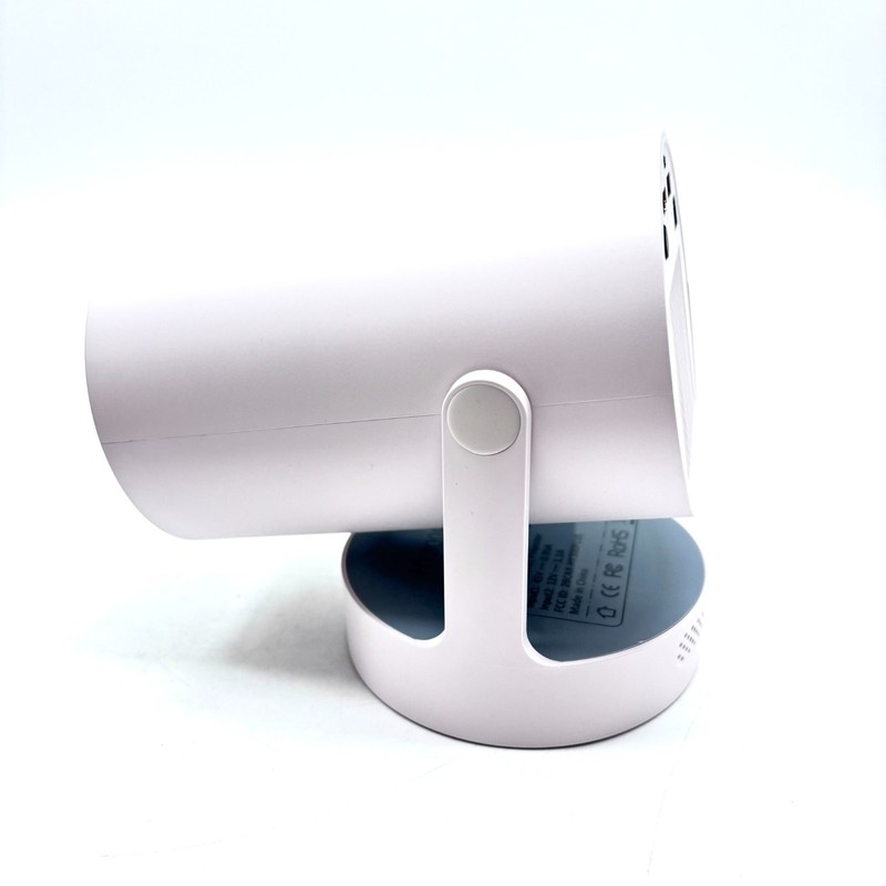 Smart Projector with WiFi & Portable 180-Degree Rotating Stand HY300 Plus White gallery