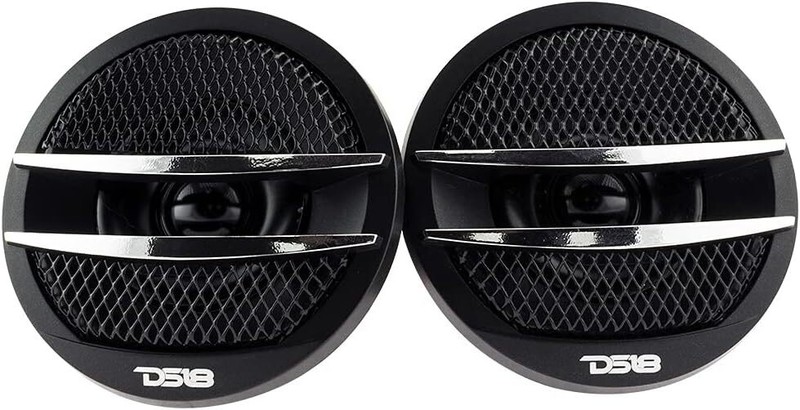 DS18 TX1S Car Audio 2″ Super Tweeter Build In Crossover – 200W Max Pair Silver