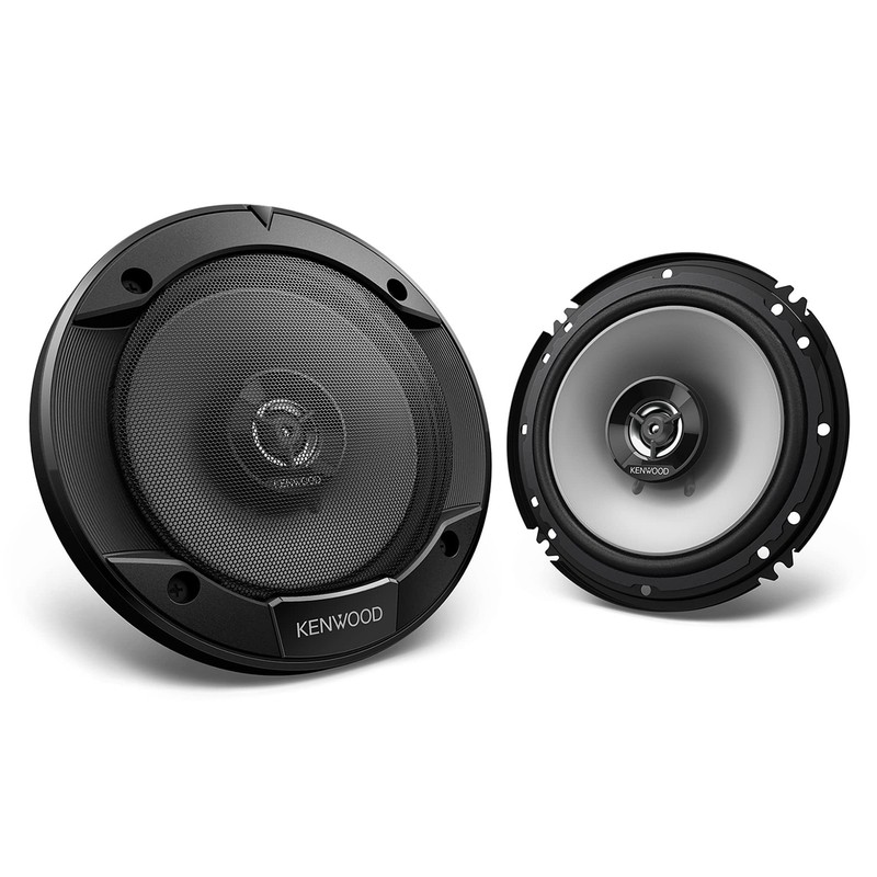 Kenwood KFC-1666S Car Stereo Speaker 6-1/2″ 2-Way Speakers 6.5 Inches, Black