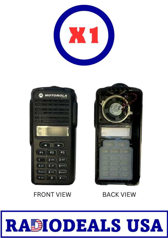 Motorola CP185 FKP Housing Only - Black - PMDN4181 - 1 PC