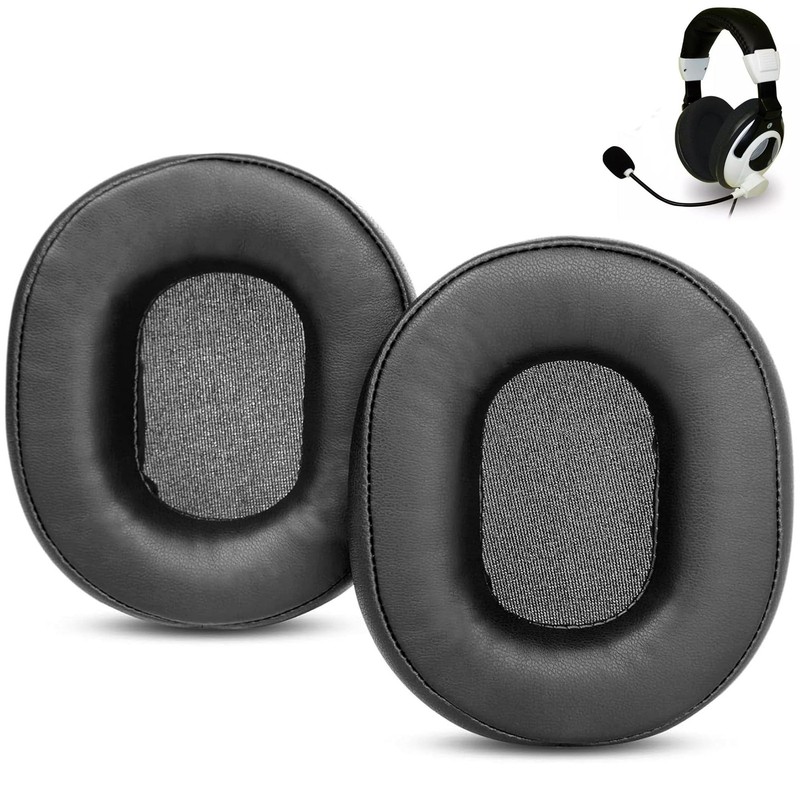 Earpad Cushions, Fits Turtle Beach X11 X12 X32 X41, Protein Leather, Foam
